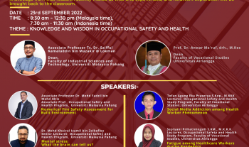 Colloquium of Academic and Research (COAR) 2022. 